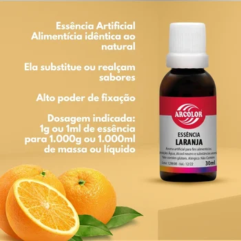 Essência Laranja (30ml) - Arcolor (3)