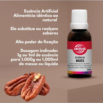 Essência Nozes (30ml) - Arcolor (4)