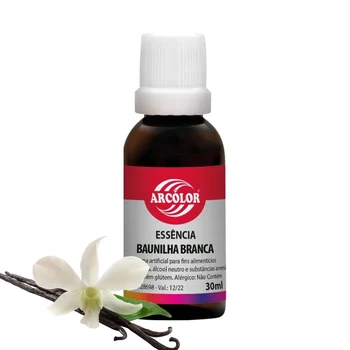 Essência Baunilha Branca (30ml) - Arcolor