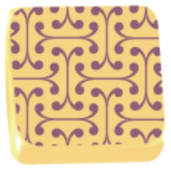 Transfer para Chocolate (40 x 30cm) - Labirinto Roxo