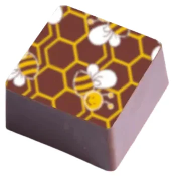 Transfer para Chocolate (40 x 30cm) - Abelha Amarelo (2)