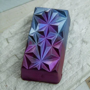 Forma de Chocolate Tablete/Barra Triângulo (250g) Acetato e Silicone - BWB (3)