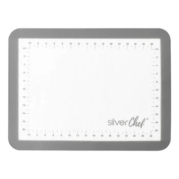 Tapete Antiaderente de Silicone com Fibra de Vidro 21 x 30cm - Silver Chef