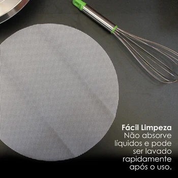 Tapete Antiderrapanete para Bailarina 30cm - Silver Chef A