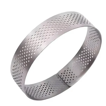 Aro Redondo de Inox Micro Perfurado 8cm - Allonsy B