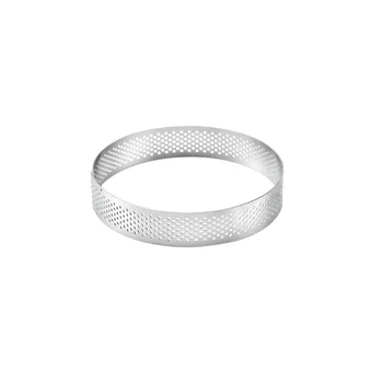 Aro Redondo de Inox Micro Perfurado 8cm - Allonsy A