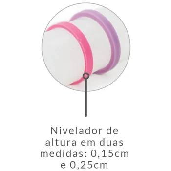 Rolo de Massa com Nivelador 33cm - Allonsy B