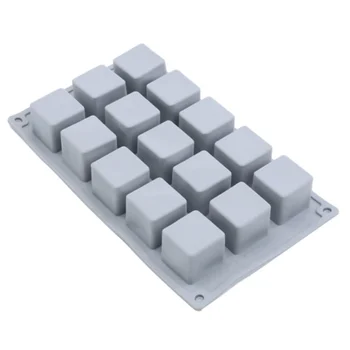 Forma de Silicone Mini Cubo 40ml - Allonsy A