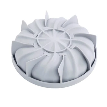Forma de Bolo em Silicone Tornado 800ml - Allonsy B