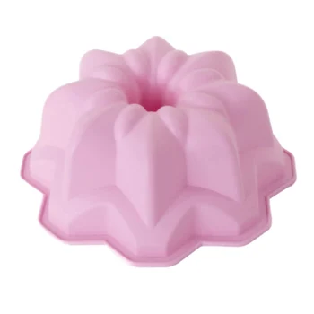 Forma de Bolo em Silicone Flor 1750ml - Allonsy A