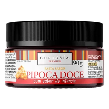 Pasta Saborizante Pipoca Doce (90g) - Gustosia Premium