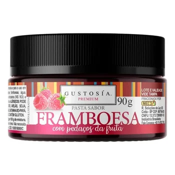 Pasta Saborizante Framboesa (90g) - Gustosia Premium