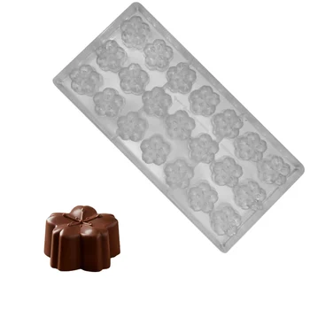 Forma de Chocolate em Policarbonato Mini Sakura 14g - Gramado Injetados B