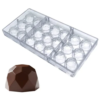 Forma de Chocolate em Policarbonato Diamante 13g - Gramado Injetados A