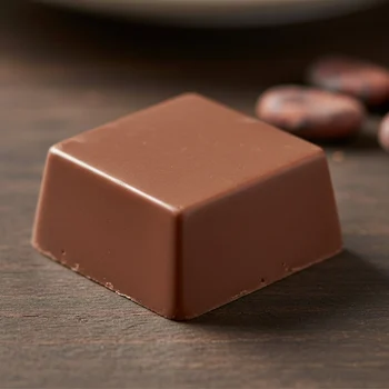 Forma de Chocolate em Polipropileno Bombom Quadrado 30x30mm 21g - Cristal Formas B