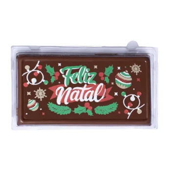 Forma Decorativa Blister Tablete/Barra Natal Pinheiro e Luzes (4 cavidades) - Stalden (4)