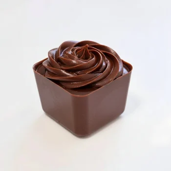 Forma de Chocolate Caixa Quadrada Mini 20g Acetato e Silicone - BWB E