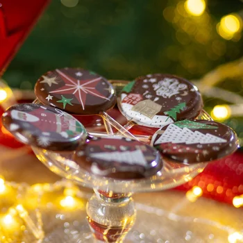 Forma Decorativa Blister Pirulito Estrela e Árvore de Natal (5 cavidades) - Stalden (5)