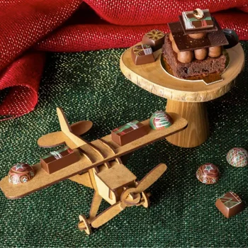 Transfer para Chocolate Natal (40 x 30cm) - Traços Natalinos (4)