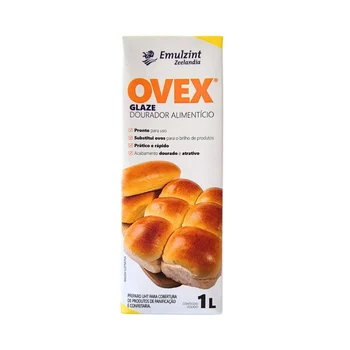 Ovex Glaze Dourador Alimentício (1L) - Emulzint