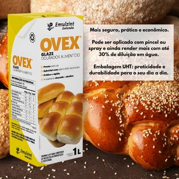 Ovex Glaze Dourador Alimentício (1L) - Emulzint (3)