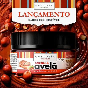Creme Cacau e Avelã (90g) - Gustosia Premium (3)
