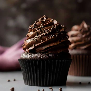 Forminha Cupcake Preto 3
