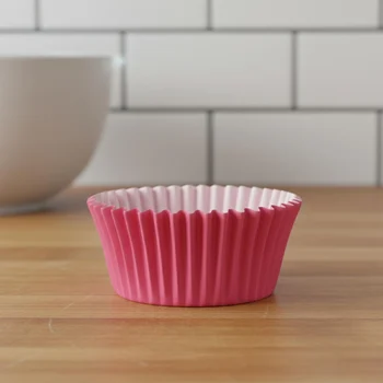 Forminha Cupcake Mago sobre a bancada - Pink