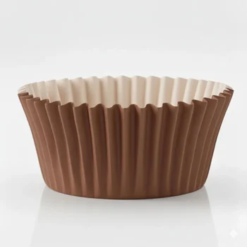 Forminha para Cupcake Mago - Marrom