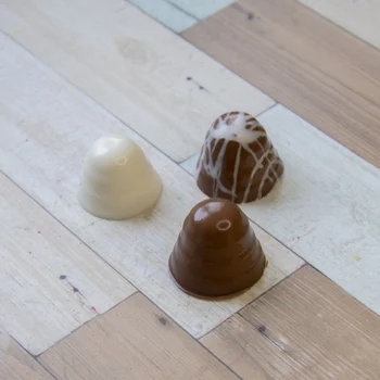 Forma de Chocolate Bombom Dantop 30g (10 uni) em Acetato - BWB (2)