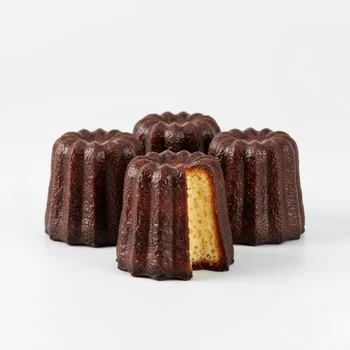 Forma para Canneles Bordelais Grande em Cobre 3uni - Grilo C