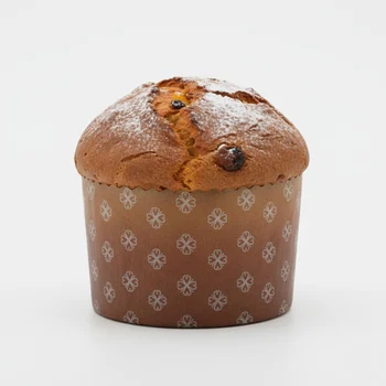 Forma para Panetone 500g Papel Kraft 10uni - Ultrafest B