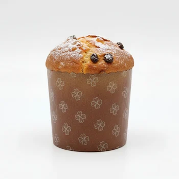 Forma para Panetone 250g Papel Kraft 10uni - Ultrafest B