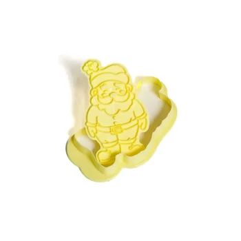 Cortador com Carimbo Papai Noel (2pcs) - BlueStar