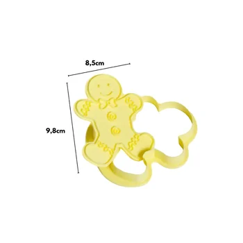 Cortador com Carimbo Ginger (2pcs) - BlueStar (2)