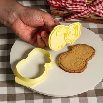 Cortador com Carimbo Boneco de Neve (2pcs) - BlueStar (3)