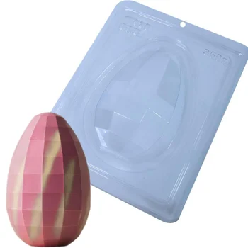 Forma de Chocolate Ovo de Páscoa Mosaico (350g) Acetato e Silicone - BWB (1)