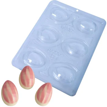 Forma de Chocolate Bombom Ovo de Páscoa Mosaico (39g) Acetato e Silicone - BWB (1)