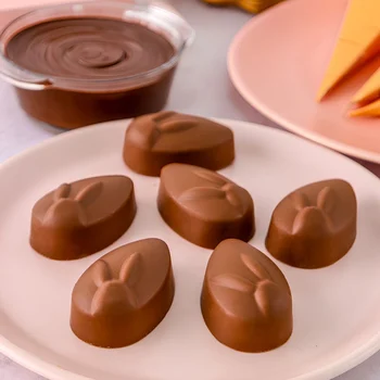 Forma de Chocolate Bombom Ovo Coelho (37g) Acetato e Silicone - BWB (6)