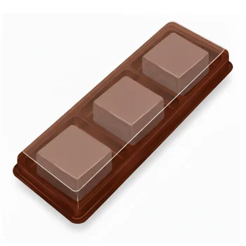 Caixa para Trio de Pão de Mel Caramelo (10uni) - BWB (3)