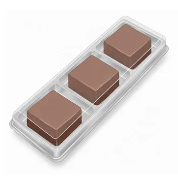 Caixa para Trio de Pão de Mel Cristal (10uni) - BWB (3)