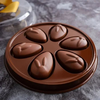 Caixa para 6 Bombons Ovos de Páscoa Gourmet Caramelo (10uni) - BWB (3)