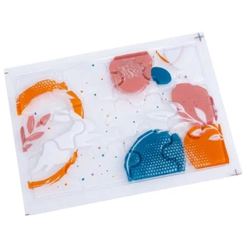 Forma Decorativa Blister Quebra-Cabeça Páscoa - Rabiscos (2)