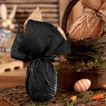 Papel Kraft Colméia Preto 50x50cm (10uni) - Cromus (2)