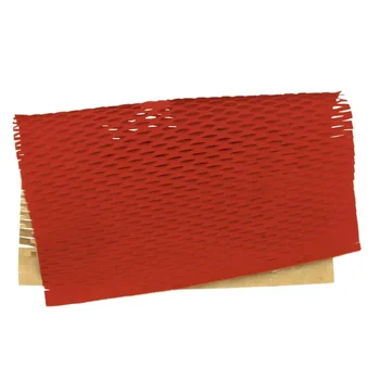 Papel Kraft Colméia Vermelho 50x50cm (10uni) - Cromus (3)