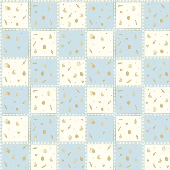 Papel Perolado Quinn Azul 69 x 89cm (25uni) - Cromus