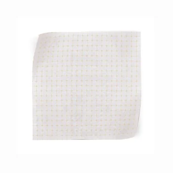 Papel Manteiga Grid Ouro 15 x 15cm (100uni) - Cromus