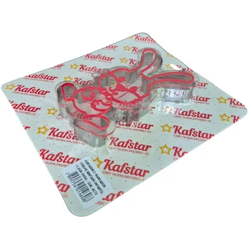 Kit Cortador e Marcador Coelho Sentado Infantil (11,5cm) - Kafstar (6)