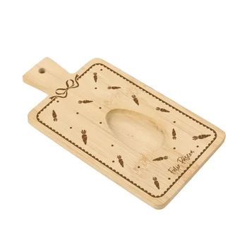 Caixa para Meio Ovo 150/250g com Tábua de Bambu Cenourinhas (1uni) - Cromus (2)