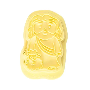Cortador com Carimbo Jesus e Ovelhinha (2pcs) - BlueStar (7)